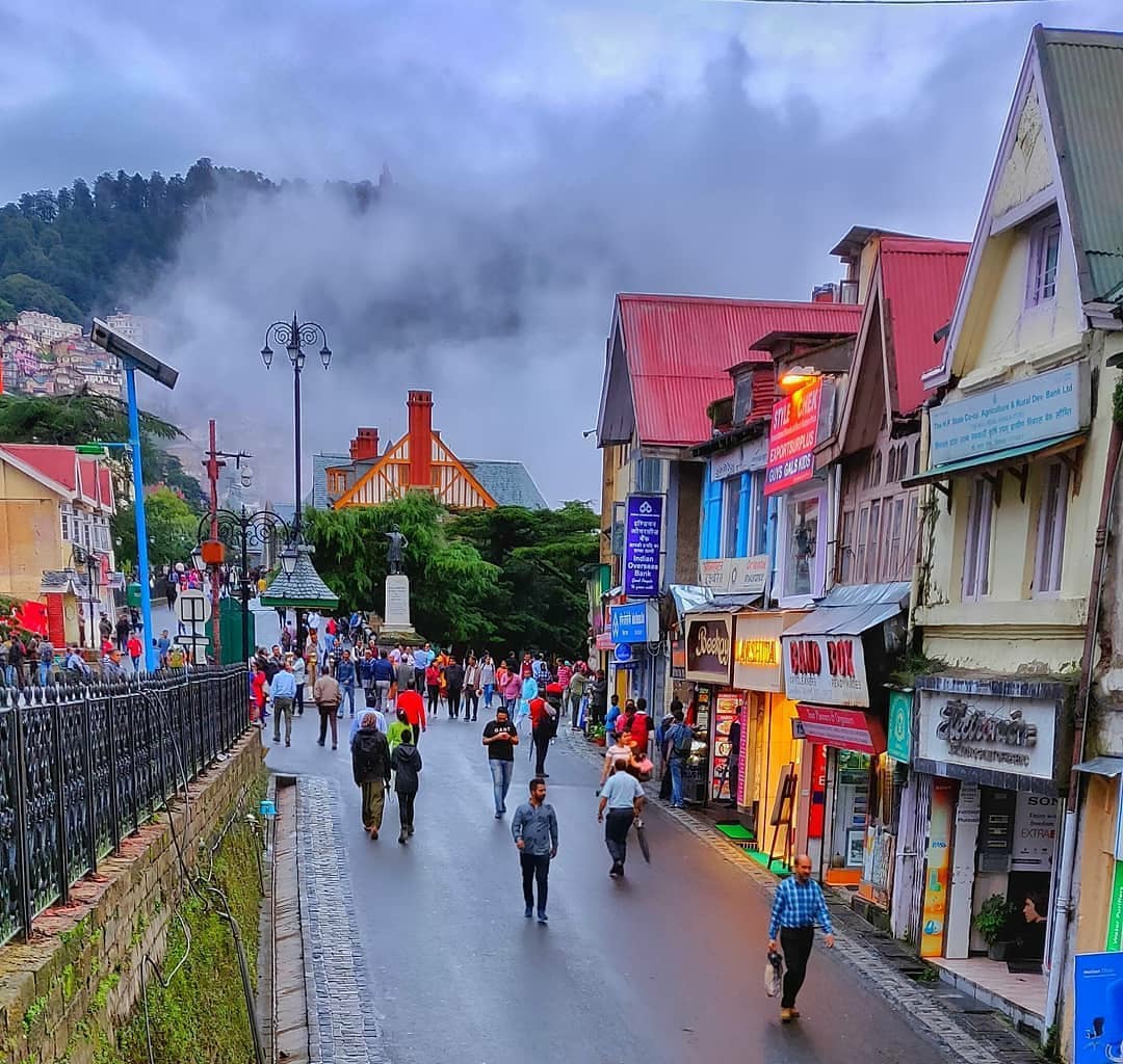 Queen Of Hillstations And Previously The Summer Capital Shimla