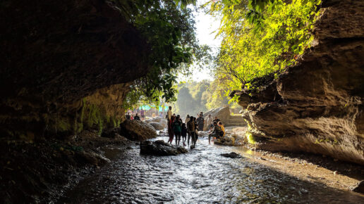 Robber's Cave, locally known as Gucchu Pani